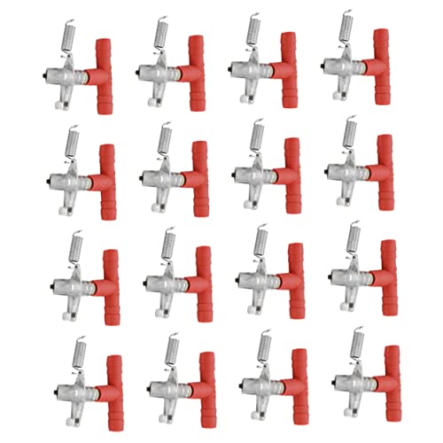 GANAZONO Kaninchen Tränke 20 Stück Automatische Wasserspender Für Kaninchen Und Kleintiere Einstellbare Wassermenge Geruchlos Auslaufsicher Für Kaninchenkäfige Und Fütterungszubehör von GANAZONO