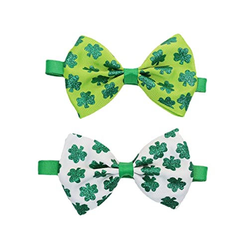 GANAZONO 2St Krawatte Hundehalsband mit Fliege Festival-Haustier-Fliege Bögen Pet Bow Ties Pet Decorations weihnachtsdeko Haustierbindung der Iren Tages dekorative Haustierfliege Schleife GANAZONO 2St Krawatte Hundehalsband mit Fliege Festival-Haustier-Fliege Bögen Pet Bow Ties Pet Decorations weihnachtsdeko Haustierbindung der Iren Tages dekorative Haustierfliege Schleife von GANAZONO