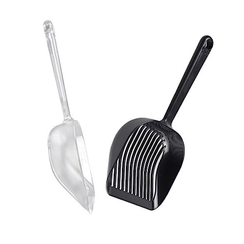 GANAZONO 2St Schaufel für Katzenstreu Futterspender Scoop Mäuse Pastete cat Litter Shovel katzenstreu schippe Tragbarer Katzenstreuschaufel Müllschaufel aus Kunststoff Plastik GANAZONO 2St Schaufel für Katzenstreu Futterspender Scoop Mäuse Pastete cat Litter Shovel katzenstreu schippe Tragbarer Katzenstreuschaufel Müllschaufel aus Kunststoff Plastik von GANAZONO