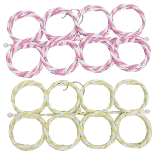 GANAZONO 2stücke Kletterspielzeug Für Vögel Kreatives Netzspielzeug Für Sittiche Und Papageien Sicher Und Langlebig Vogelzubehör Für Käfige Bunte Kletteroptionen GANAZONO 2stücke Kletterspielzeug Für Vögel Kreatives Netzspielzeug Für Sittiche Und Papageien Sicher Und Langlebig Vogelzubehör Für Käfige Bunte Kletteroptionen von GANAZONO