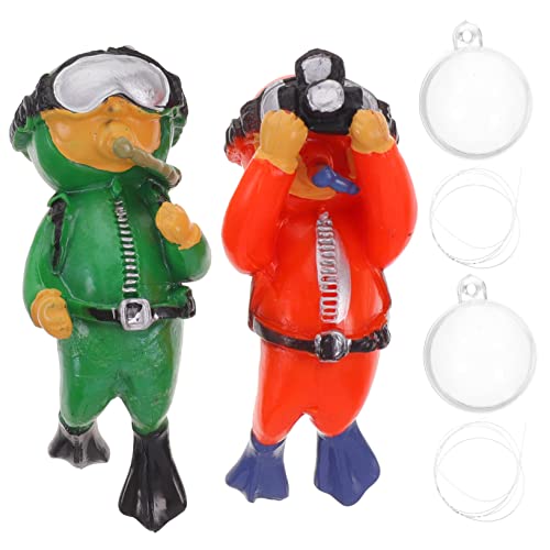 GANAZONO 2St Zubehör für Aquarien Aquariumdekorationen Muscheln Aquarium-Baumpflanzendekoration Aquarium Taucher teich Dekoration Taucher im Aquarium Dekorationen für Betta-Becken PVC GANAZONO 2St Zubehör für Aquarien Aquariumdekorationen Muscheln Aquarium-Baumpflanzendekoration Aquarium Taucher teich Dekoration Taucher im Aquarium Dekorationen für Betta-Becken PVC von GANAZONO