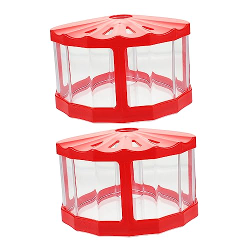 GANAZONO Fisch Tank Mini Aquarium Lichter Home Decor Rot Einfach Zu Für Büro Oder Wohnzimmer GANAZONO Fisch Tank Mini Aquarium Lichter Home Decor Rot Einfach Zu Für Büro Oder Wohnzimmer von GANAZONO