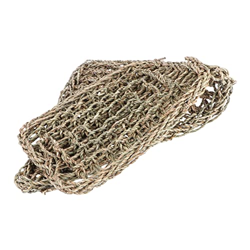 GANAZONO 2Stücke Eidechsen Hängematte Gewebte Haustiermatte Für Reptilien Praktische Lizard Nest Matte Hellbraun Für Terrarien Und Haustierbedarf von GANAZONO