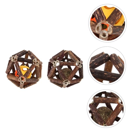 GANAZONO 2Stücke Katzenball mit Glocke und Sicheres Material für Zahnreinigung für Katzenpflege und Stressabbau Fördert Kauen GANAZONO 2Stücke Katzenball mit Glocke und Sicheres Material für Zahnreinigung für Katzenpflege und Stressabbau Fördert Kauen von GANAZONO