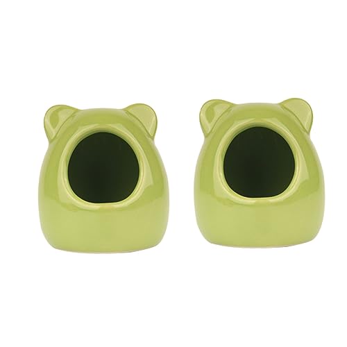 GANAZONO 2stücke Keramisches Hamster-Nest Teilig Kühle Und Bequeme Unterkunft Für Kleintiere Aus Robustem Keramikmaterial Für Hamster Und Andere Kleine Haustiere GANAZONO 2stücke Keramisches Hamster-Nest Teilig Kühle Und Bequeme Unterkunft Für Kleintiere Aus Robustem Keramikmaterial Für Hamster Und Andere Kleine Haustiere von GANAZONO