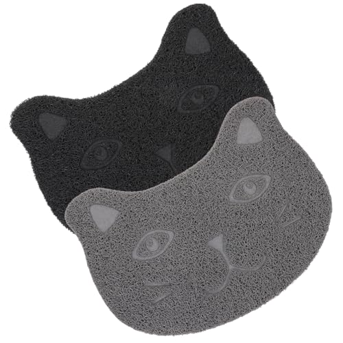 GANAZONO 2st Katzenstreu Matte Katzenstreumatte Klein Käfig Katzentoiletten Katzenklo-Matte Beruhigende Leckereien Für Katzen Fallensteller Katzenstreumatten Futterspender Essensmatte Abs GANAZONO 2st Katzenstreu Matte Katzenstreumatte Klein Käfig Katzentoiletten Katzenklo-Matte Beruhigende Leckereien Für Katzen Fallensteller Katzenstreumatten Futterspender Essensmatte Abs von GANAZONO