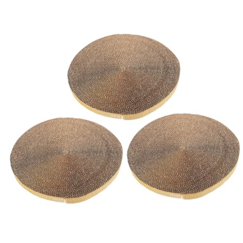 GANAZONO 3 Stück Katzennest aus Wellpappe Kratzbaum interessantes Kratzbrett Katzenwürfel Kratzen katzenkratzmatte kratzmatte für Katzen -Kätzchen-Kratzer Katzenbedarf Papier von GANAZONO