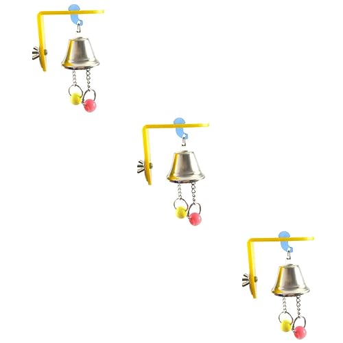 GANAZONO 3st Spielzeug Vogelkäfig Hängende Dekoration Vogelkäfig Dekoration Produkte Für Kleine Haustiere Beissen von GANAZONO
