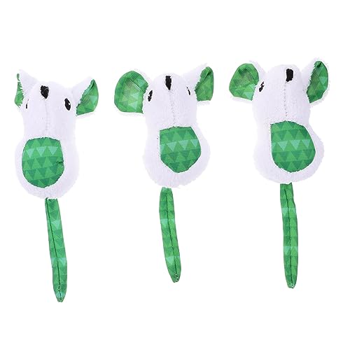GANAZONO 3St ausgestopftes Katzenspielzeug Mäuse ferngesteuertes Katzenspielzeug interaktives katzenspielzeug Interactive cat Toy Katzen Beiß für Katzen Katze Plüsch GANAZONO 3St ausgestopftes Katzenspielzeug Mäuse ferngesteuertes Katzenspielzeug interaktives katzenspielzeug Interactive cat Toy Katzen Beiß für Katzen Katze Plüsch von GANAZONO