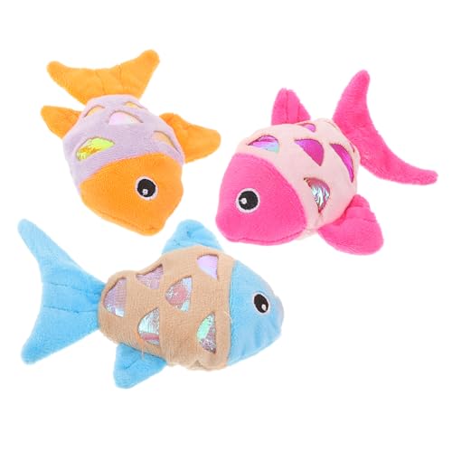 GANAZONO Adorable Life Katzenspielzeug-Set Plüsch-fischspielzeug Katzengeräuschpapier Mental Für Kätzchen Haustierspielzeug Kratzdesign Zufällige Farbauswahl GANAZONO Adorable Life Katzenspielzeug-Set Plüsch-fischspielzeug Katzengeräuschpapier Mental Für Kätzchen Haustierspielzeug Kratzdesign Zufällige Farbauswahl von GANAZONO