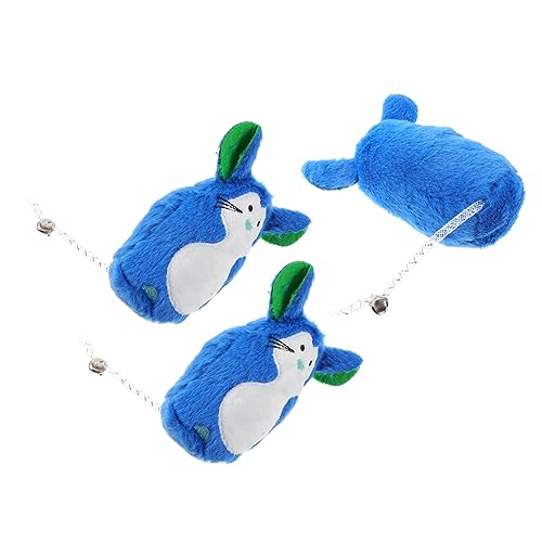 GANAZONO Katzenspielzeug Für Den Innenbereich 3 Stück Plüschmäuse Katzenspielzeug Cartoon-mäuse Spielzeug Für Den Jagdinstinkt GANAZONO Katzenspielzeug Für Den Innenbereich 3 Stück Plüschmäuse Katzenspielzeug Cartoon-mäuse Spielzeug Für Den Jagdinstinkt von GANAZONO
