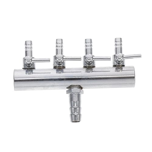 GANAZONO Edelstahl Luftpumpe Hebel 4mm Outlet Aquarium Luftpumpe Hebel Control von GANAZONO