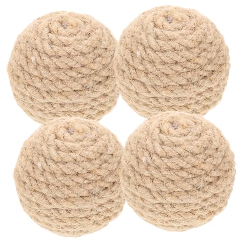 GANAZONO 4 Stück Catnip Cat Kratzball Katzenspielzeug für Wohnungskatzen, Kätzchen Katze kratzt interaktives katzenspielzeug Interactive cat Toy Katzenbälle für Wohnungskatzen GANAZONO 4 Stück Catnip Cat Kratzball Katzenspielzeug für Wohnungskatzen, Kätzchen Katze kratzt interaktives katzenspielzeug Interactive cat Toy Katzenbälle für Wohnungskatzen von GANAZONO