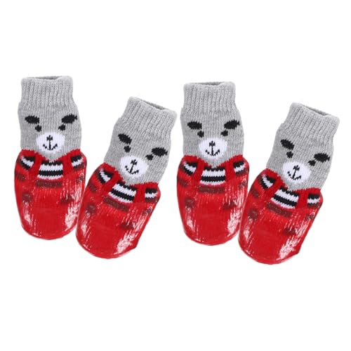 GANAZONO Hundesocken Wasserabweisend 4 Stück rutschfest Für Ältere Hunde Nicht Für Katzen Geeignet Für Mehr GANAZONO Hundesocken Wasserabweisend 4 Stück rutschfest Für Ältere Hunde Nicht Für Katzen Geeignet Für Mehr von GANAZONO
