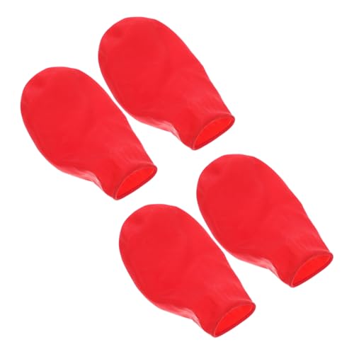GANAZONO Bequemes Haustier-Schuhwerk 4 Stück Hundestiefel Rot Groß Ohne Sohle Schützt Die Pfoten Vor Rauen Oberflächen GANAZONO Bequemes Haustier-Schuhwerk 4 Stück Hundestiefel Rot Groß Ohne Sohle Schützt Die Pfoten Vor Rauen Oberflächen von GANAZONO