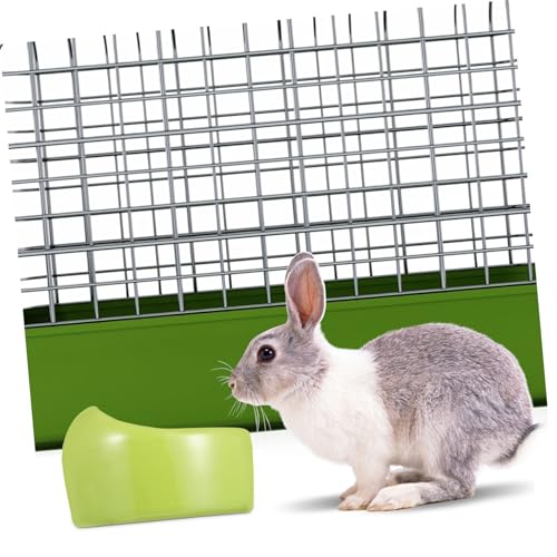 GANAZONO 4 Stück Keramik Hamster Näpfe Stabile Futterschalen für Kleintiere Wie Hamster Meerschweinchen Ratten mit Einseitig Gebogener Kante für Futter Wasserversorgung im Käfig GANAZONO 4 Stück Keramik Hamster Näpfe Stabile Futterschalen für Kleintiere Wie Hamster Meerschweinchen Ratten mit Einseitig Gebogener Kante für Futter Wasserversorgung im Käfig von GANAZONO