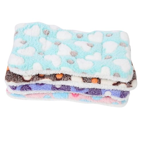 GANAZONO 4Stücke Schlafkissen für Kleine Kuschelige Wintermatte für Hamster Meerschweinchen und Chinchillas für Gemütliche GANAZONO 4Stücke Schlafkissen für Kleine Kuschelige Wintermatte für Hamster Meerschweinchen und Chinchillas für Gemütliche von GANAZONO