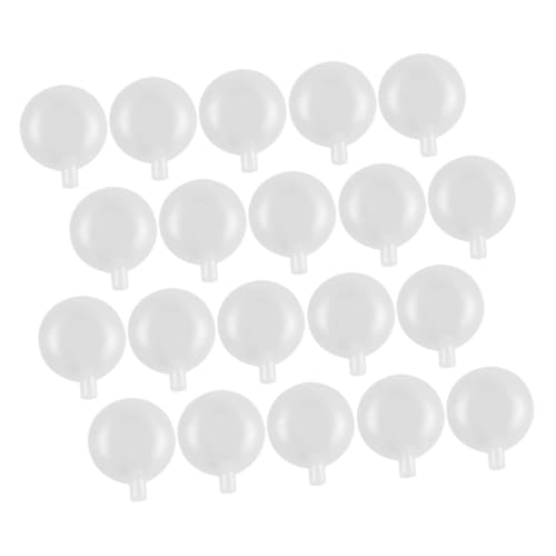 GANAZONO 50 Stück Teiliges Transparentes Quietscher Einsatz für Haustierspielzeug Multifunktionale Geräuscherzeuger zum DIY Spielzeugreparatur und Ersatz von GANAZONO
