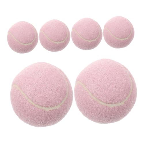 GANAZONO 6 Stück Rosa Tennisball Trainingsbälle Tennisball Üben Gummitennis Für Den Anfang Tennis-trainingsbälle Elastische Tennisbälle Balltennisbälle Für Spieler Tennis Ball Rosa Gummi GANAZONO 6 Stück Rosa Tennisball Trainingsbälle Tennisball Üben Gummitennis Für Den Anfang Tennis-trainingsbälle Elastische Tennisbälle Balltennisbälle Für Spieler Tennis Ball Rosa Gummi von GANAZONO