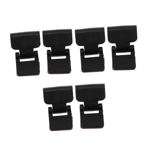 GANAZONO 6 Stück Terrarium Verschlüsse für Schildkröten Glas Futtertank Eckbefestigungen Anti Flucht Clips Glatt Einfach zu Montieren Passend für Reptilien Aquariumgehäuse von GANAZONO