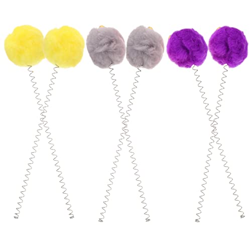 GANAZONO 6St Saugnapf necken Katzen Stick Klicker federnd Zauberstab mit Saugnapf Katzenspur interaktives katzenspielzeug Interactive cat Toy Katzenspielzeug mit Saugnapf Katzenstock PVC GANAZONO 6St Saugnapf necken Katzen Stick Klicker federnd Zauberstab mit Saugnapf Katzenspur interaktives katzenspielzeug Interactive cat Toy Katzenspielzeug mit Saugnapf Katzenstock PVC von GANAZONO