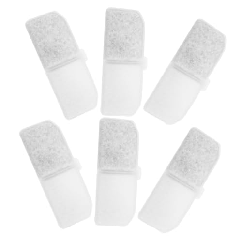 GANAZONO 6St Wasserspender Filterwatte Wasserfilter Luft Katzentablett Entferner doppelt pet Fountain Replacement Filters katzenbrunnen Filter Wasserspenderfilter Haustierwasser Baumwolle GANAZONO 6St Wasserspender Filterwatte Wasserfilter Luft Katzentablett Entferner doppelt pet Fountain Replacement Filters katzenbrunnen Filter Wasserspenderfilter Haustierwasser Baumwolle von GANAZONO