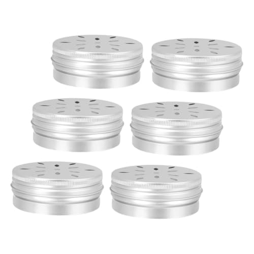 GANAZONO 6er-Packung Duftbox Für Hundetraining Nase Ausbildung Zug Ausrüstung Dufttrainingsboxen Geruchstrainingsgeräte Geruchstraining Für Hunde Container Duftarbeitsdosen Silver Aluminium GANAZONO 6er-Packung Duftbox Für Hundetraining Nase Ausbildung Zug Ausrüstung Dufttrainingsboxen Geruchstrainingsgeräte Geruchstraining Für Hunde Container Duftarbeitsdosen Silver Aluminium von GANAZONO