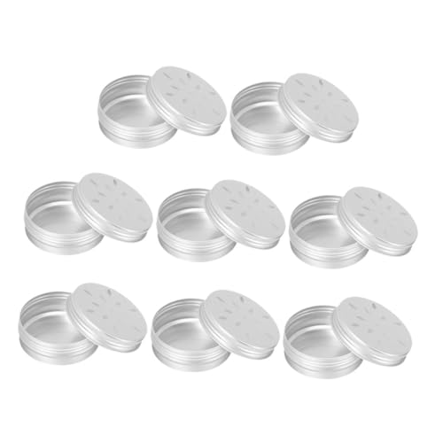 GANAZONO 8 Stück Duftbox Für Hundetraining Duftbehälter Für Hunde Hundezubehör Geruchstraining Für Hunde Nasenarbeitsdosen Metallbehälter Für Hunde Hundenasenbehälter Aluminium Silver GANAZONO 8 Stück Duftbox Für Hundetraining Duftbehälter Für Hunde Hundezubehör Geruchstraining Für Hunde Nasenarbeitsdosen Metallbehälter Für Hunde Hundenasenbehälter Aluminium Silver von GANAZONO