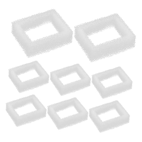 GANAZONO 8 Stück Teiliges Filterset für Katzenbrunnen aus Langlebiger Baumwolle Effektive Wasserfiltration gegen Verunreinigungen und Gerüche Geeignet als Ersatzfilter für GANAZONO 8 Stück Teiliges Filterset für Katzenbrunnen aus Langlebiger Baumwolle Effektive Wasserfiltration gegen Verunreinigungen und Gerüche Geeignet als Ersatzfilter für von GANAZONO