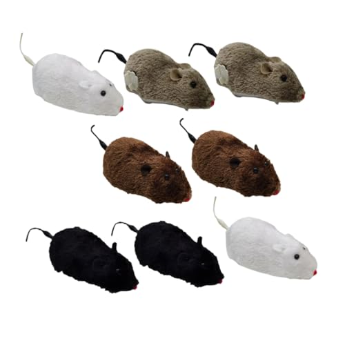 GANAZONO 8St Interaktives für Katzen Katzenminze falsche Ratte gefälschte Mäuse Katzenspielzeug Katze für Haustiere Plüsch GANAZONO 8St Interaktives für Katzen Katzenminze falsche Ratte gefälschte Mäuse Katzenspielzeug Katze für Haustiere Plüsch von GANAZONO