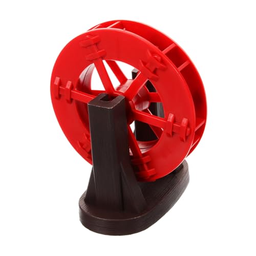 GANAZONO Abs Aquarium Wasserrad Wasserpumpe Teich-Dekoration Wasserrad Bachlauf Gartendeko Stabile Fischfreundliche Wasserqualität Sicher Langlebig von GANAZONO