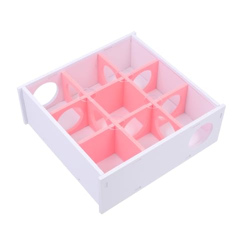 GANAZONO Acryl Hamster Labyrinth für Zwerghamster Kleintiere Trainingsspielzeug Bewegung und Aktivität Sicher und Glatt von GANAZONO
