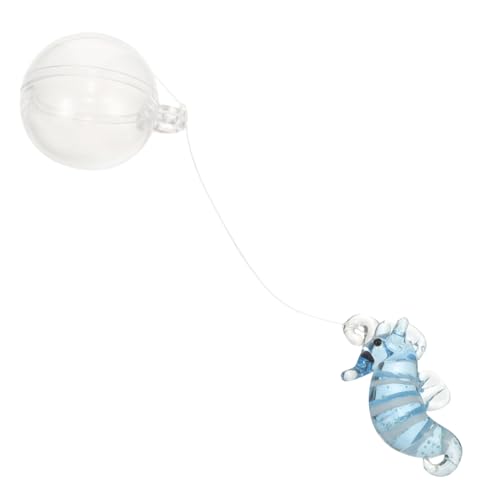 GANAZONO Niedliches Seepferdchen-Aquarium-Ornament Aus Glas Schwimmende Dekoration Tier- Für Das Aquarium GANAZONO Niedliches Seepferdchen-Aquarium-Ornament Aus Glas Schwimmende Dekoration Tier- Für Das Aquarium von GANAZONO