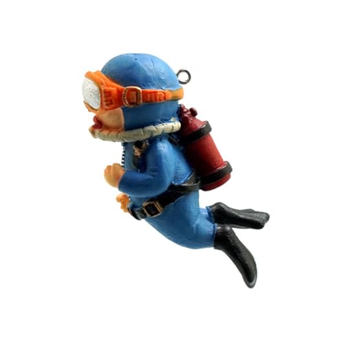GANAZONO Aquarium Ornament Taucher Ornament für Aquarium Realistische Landschaft GANAZONO Aquarium Ornament Taucher Ornament für Aquarium Realistische Landschaft von GANAZONO