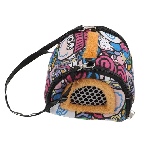 GANAZONO Atmungsaktive Haustier Tragetasche für Hamster Meerschweinchen Eichhörnchen und Kleine Tiere Canvas Material mit Schultergurt Beobachtungsfenster für Reisen Camping und Ausflüge GANAZONO Atmungsaktive Haustier Tragetasche für Hamster Meerschweinchen Eichhörnchen und Kleine Tiere Canvas Material mit Schultergurt Beobachtungsfenster für Reisen Camping und Ausflüge von GANAZONO