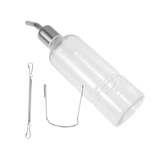 GANAZONO Automatischer Futterspender mit Hängender Wasserflasche für Kleine Auslaufsicherer Trinkautomat für Katzen und Umweltfreundliches Material GANAZONO Automatischer Futterspender mit Hängender Wasserflasche für Kleine Auslaufsicherer Trinkautomat für Katzen und Umweltfreundliches Material von GANAZONO