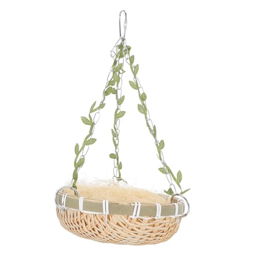 GANAZONO Bamboo Bird Nest Cage Handgefertigter Nistkasten für Papageien und Kleintiere Sicher für Zucht und Spielplatz Vielseitig Einsetzbar im Garten für Hochzeiten und Partys GANAZONO Bamboo Bird Nest Cage Handgefertigter Nistkasten für Papageien und Kleintiere Sicher für Zucht und Spielplatz Vielseitig Einsetzbar im Garten für Hochzeiten und Partys von GANAZONO