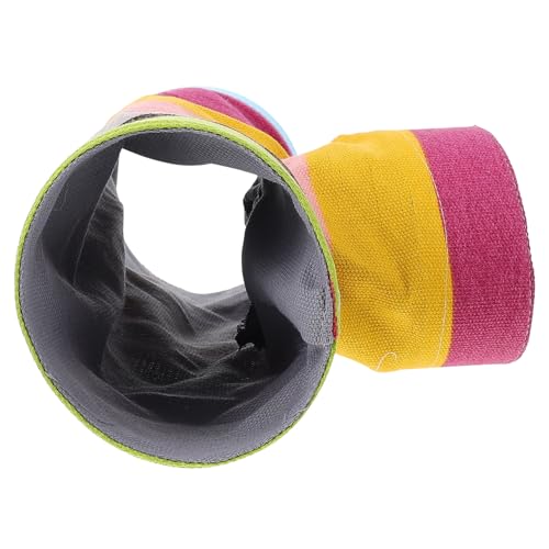 GANAZONO Buntes Hamster Tunnelspielzeug Mehrfarbiges Kleintier Versteck Spieltunnel für Hamster Kaninchen und Kleine Haustiere Attraktives Versteck für Käfig Zubehör GANAZONO Buntes Hamster Tunnelspielzeug Mehrfarbiges Kleintier Versteck Spieltunnel für Hamster Kaninchen und Kleine Haustiere Attraktives Versteck für Käfig Zubehör von GANAZONO