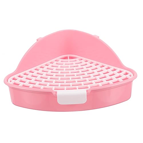 GANAZONO Triangle Litter Box Dreieckige Ecktoilette Für Kleintiere Für Kaninchen Meerschweinchen Und Hamster Leicht Zu Reinigen Platzsparendes Design Hygienisch Und Geruchsfrei GANAZONO Triangle Litter Box Dreieckige Ecktoilette Für Kleintiere Für Kaninchen Meerschweinchen Und Hamster Leicht Zu Reinigen Platzsparendes Design Hygienisch Und Geruchsfrei von GANAZONO