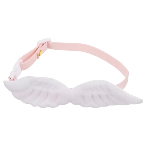 GANAZONO Einstellbares Katzenhalsband mit Flügeln Stylisches Haustieraccessoire für Partys und Feierlichkeiten Abnehmbar und Anpassbar für Katzenbabys und Kitten Weiß GANAZONO Einstellbares Katzenhalsband mit Flügeln Stylisches Haustieraccessoire für Partys und Feierlichkeiten Abnehmbar und Anpassbar für Katzenbabys und Kitten Weiß von GANAZONO