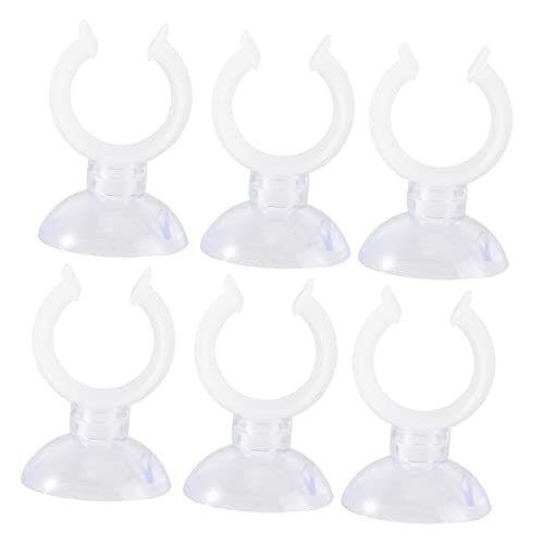 GANAZONO Fisch Tank Clamp Set Aquarium Feste Clip Wasser 20mm Acryl Tasse Design 6 Stück GANAZONO Fisch Tank Clamp Set Aquarium Feste Clip Wasser 20mm Acryl Tasse Design 6 Stück von GANAZONO
