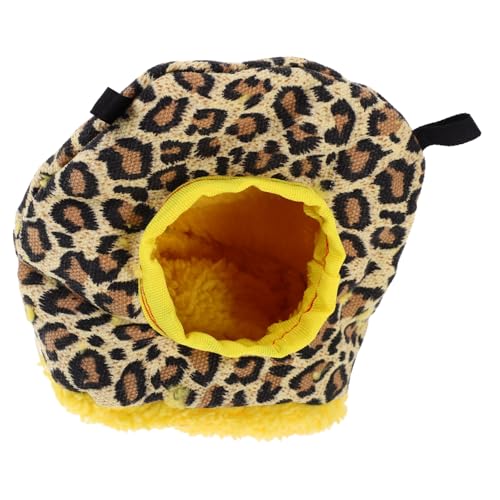 GANAZONO Hängematte für Vögel Winterfestes Vogelhaus für Käfige für Papageien und Kleintiere Einfach zu Reinigen Gemütlicher Schlafplatz Leopard Muster Klein GANAZONO Hängematte für Vögel Winterfestes Vogelhaus für Käfige für Papageien und Kleintiere Einfach zu Reinigen Gemütlicher Schlafplatz Leopard Muster Klein von GANAZONO