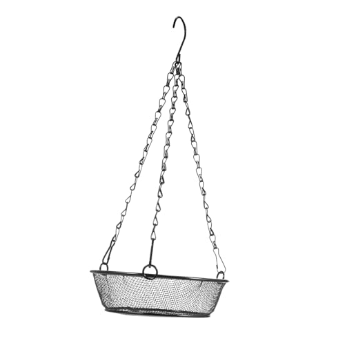 GANAZONO Hängender Vogelfütterer Aus Eisen Mit Robustem Design Pet Food Container Für Wildvögel Futterspender Für Garten Und Balkon Hängende Futterstation Mit Praktischem GANAZONO Hängender Vogelfütterer Aus Eisen Mit Robustem Design Pet Food Container Für Wildvögel Futterspender Für Garten Und Balkon Hängende Futterstation Mit Praktischem von GANAZONO