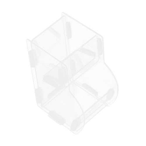 GANAZONO Hamster Food Box kleine Tierfutterschale Rattenkäfig -Pet -Feeder Kleiner Futternapf Automatischer Futterspender für Käfig Acryl Transparent GANAZONO Hamster Food Box kleine Tierfutterschale Rattenkäfig -Pet -Feeder Kleiner Futternapf Automatischer Futterspender für Käfig Acryl Transparent von GANAZONO