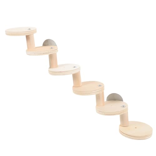 GANAZONO Kleine Holzleiter Für Kleintiere Kletterspielzeug Für Hamster Meerschweinchen Und Ratten Fördert Aktivität Und Gesundheit Im Käfig Langlebig Und Sicher GANAZONO Kleine Holzleiter Für Kleintiere Kletterspielzeug Für Hamster Meerschweinchen Und Ratten Fördert Aktivität Und Gesundheit Im Käfig Langlebig Und Sicher von GANAZONO