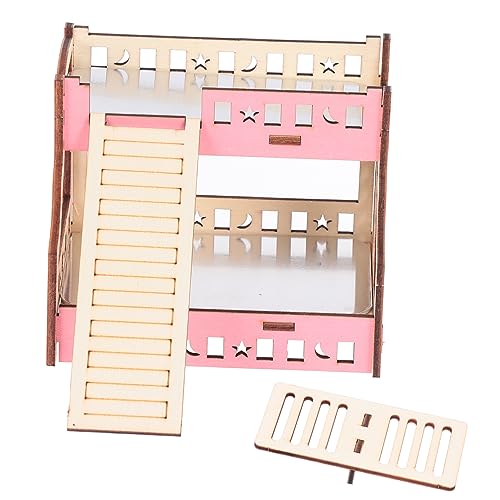 GANAZONO Hamster Kühlhaus Mit Leiter Und Wippe Für Kleintiere Gemütliches Bett Für Hamster Fördert Das Spielverhalten Ruhe GANAZONO Hamster Kühlhaus Mit Leiter Und Wippe Für Kleintiere Gemütliches Bett Für Hamster Fördert Das Spielverhalten Ruhe von GANAZONO