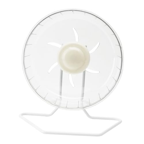 GANAZONO Hamster Laufrad mit Ständer Geräuschloses Kleintier Laufrad für Hamster Rennmaus Maus Igel Langlebiges Sicheres Trainingsspielzeug für Aktives Haustiervergnügen GANAZONO Hamster Laufrad mit Ständer Geräuschloses Kleintier Laufrad für Hamster Rennmaus Maus Igel Langlebiges Sicheres Trainingsspielzeug für Aktives Haustiervergnügen von GANAZONO