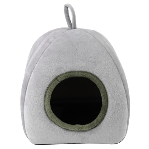 GANAZONO Hamster Plüsch Schlafhaus Gemütliches Winterbett für Kleine Haustiere Abnehmbares Nest für Hamster für Warme und Komfortable Schlafplätze Xs GANAZONO Hamster Plüsch Schlafhaus Gemütliches Winterbett für Kleine Haustiere Abnehmbares Nest für Hamster für Warme und Komfortable Schlafplätze Xs von GANAZONO