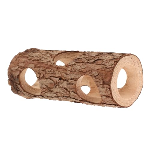 GANAZONO Hamster Tunnel aus Holz Kauspielzeug für Kleintiere und Vielseitig für Hamster und Katzen Langlebig und Natürlicher Look für Käfige GANAZONO Hamster Tunnel aus Holz Kauspielzeug für Kleintiere und Vielseitig für Hamster und Katzen Langlebig und Natürlicher Look für Käfige von GANAZONO