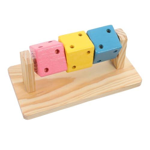 GANAZONO Hamster aus Holz Kauspielzeug für Zwerghamster Multifunktionales Anreicherungsspielzeug Sicher und Langlebig für Hamsterkäfig Zubehör und Nagerunterhaltung GANAZONO Hamster aus Holz Kauspielzeug für Zwerghamster Multifunktionales Anreicherungsspielzeug Sicher und Langlebig für Hamsterkäfig Zubehör und Nagerunterhaltung von GANAZONO